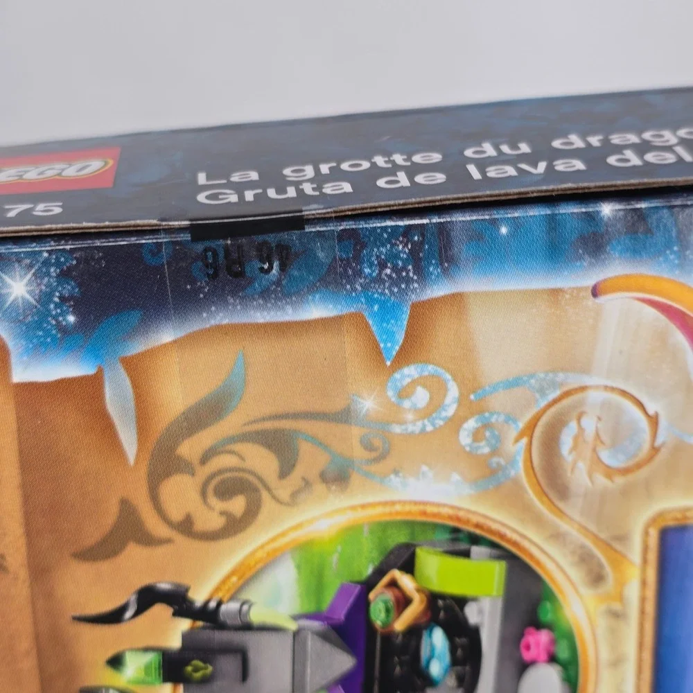 LEGO Elves Fire Dragons Lava Cave 41175 Building Toy Set Zonya Azari Emily Jones